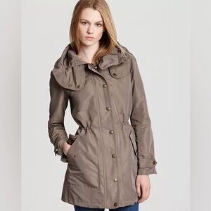 Burberry Brit 'Cobridge' Hooded Anorak with Detachable Liner. Size M